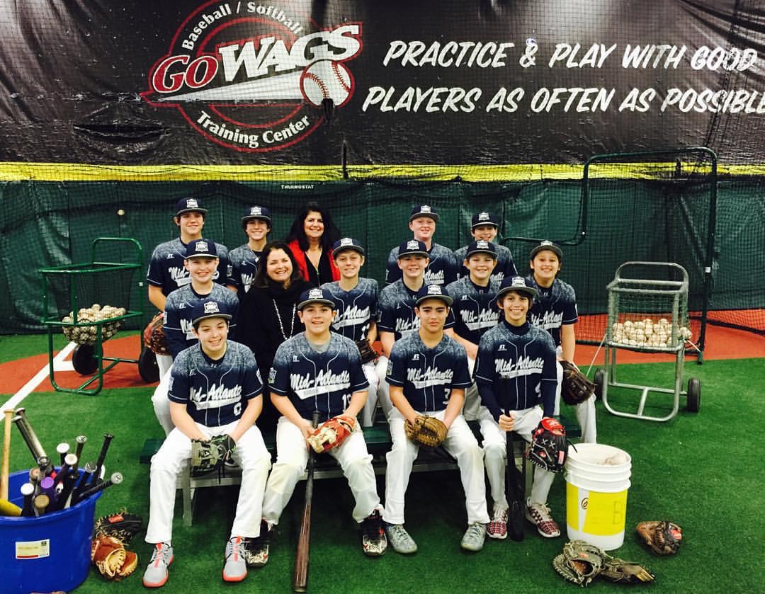 Photos of Media Little League Team practice in Williamsport, PA.